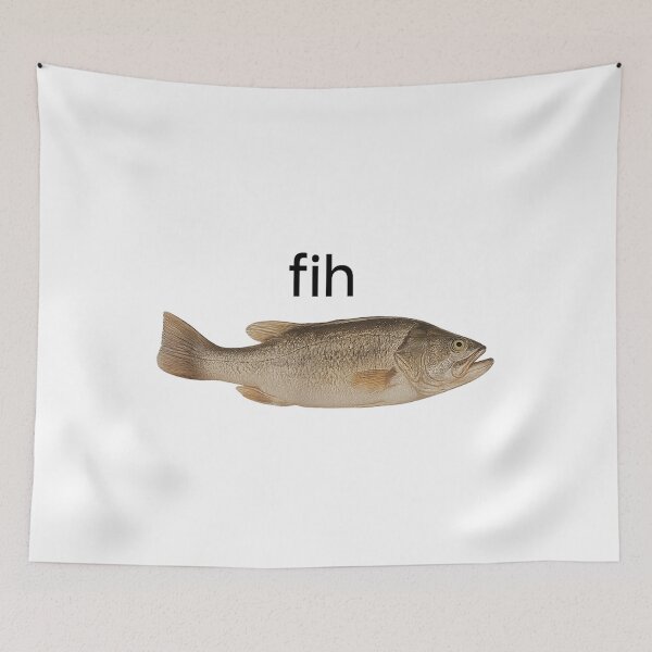 Item preview, Fih meme Fish designed and sold by Alluka Brand.