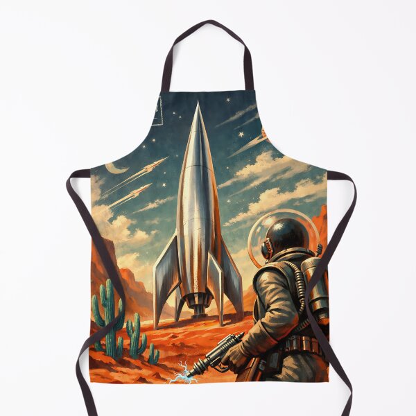 Item preview, Raygun Gothic Horizon - 50s Retrofuturism designed and sold by bapupa.