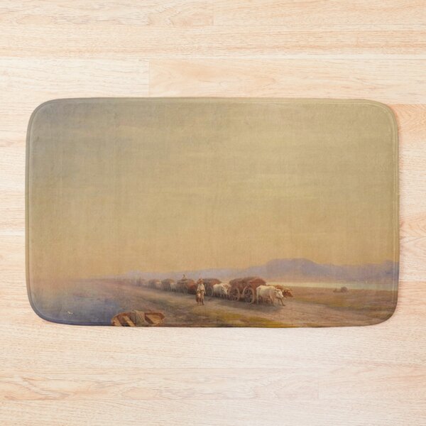 Item preview, Ox train on the sea shore designed and sold by SharonTheFirst.