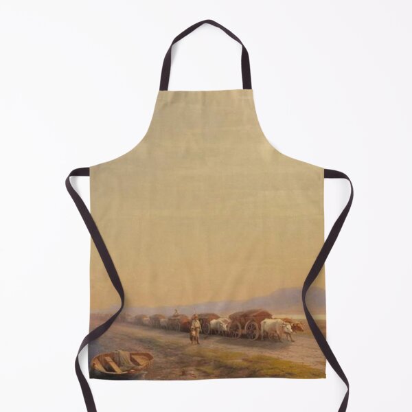 Item preview, Ox train on the sea shore designed and sold by SharonTheFirst.