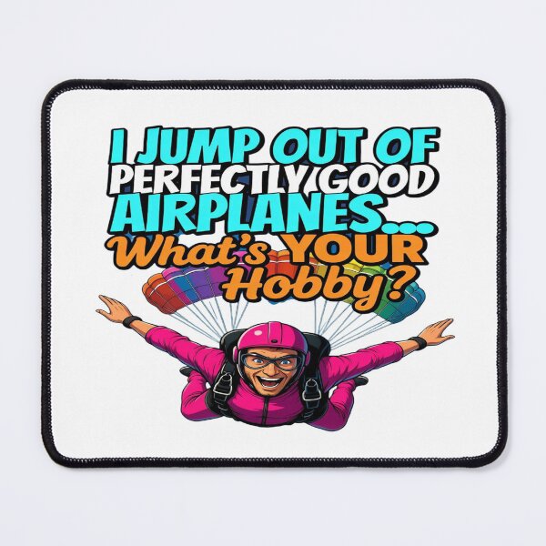Item preview, Funny Skydiving Shirt – “I Jump Out of Perfectly Good Airplanes” – Skydiver Humor Tee, Parachute Jump Gift, Extreme Sports Shirt designed and sold by Sushikidsntoddlers.