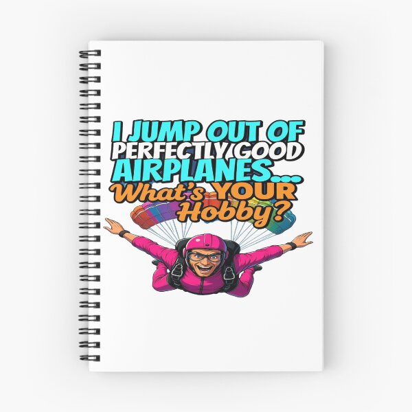 Item preview, Funny Skydiving Shirt – “I Jump Out of Perfectly Good Airplanes” – Skydiver Humor Tee, Parachute Jump Gift, Extreme Sports Shirt designed and sold by Sushikidsntod.