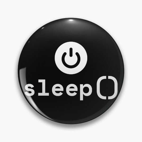 Item preview, Sleep Function Power Icon Developer Art Print designed and sold by Code  Monkeys.
