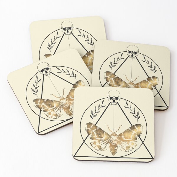 Item preview, Skull and Moth designed and sold by Kcinnik.