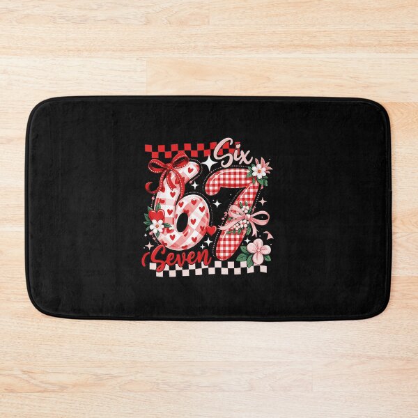 Item preview, Six Seven 67 Cute Valentine Heart Number designed and sold by gladysenglish.
