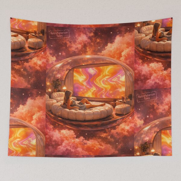 Item preview, The Inflatable Space-Pod - 60s Retrofuturism designed and sold by bapupa.