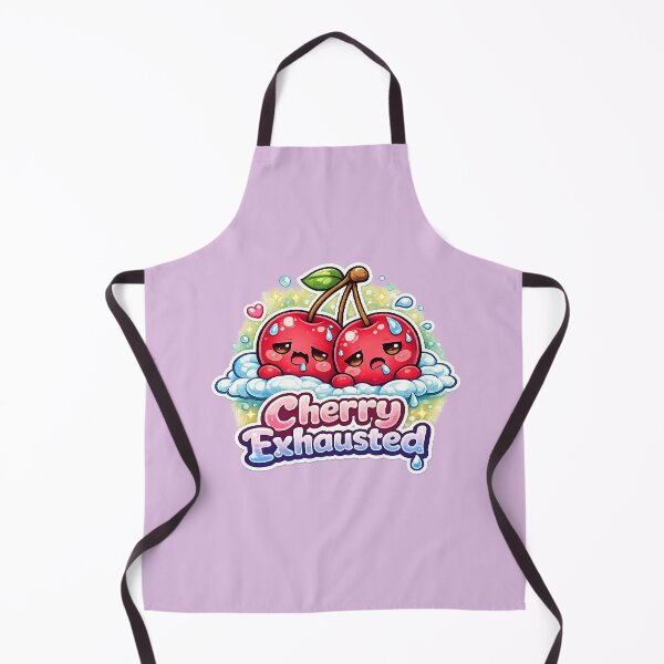 Item preview, Cherry Exhausted – Cute Kawaii Tired Cherry | Cute Kawaii Tired Cherry designed and sold by apanoracar.