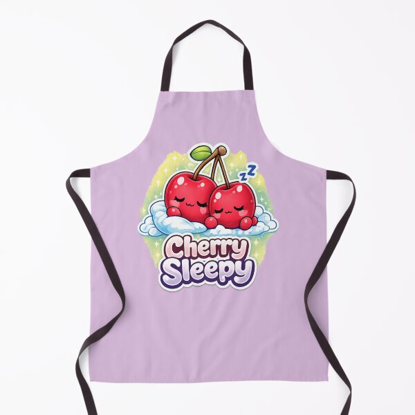 Item preview, Sleepy Cherry – Cute Kawaii Sleeping Cherry | Cute Kawaii Sleeping Cherry designed and sold by apanoracar.
