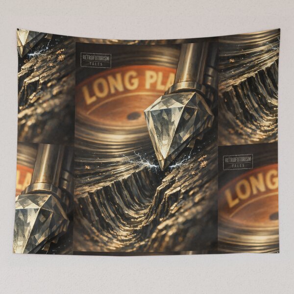 Item preview, Vinyl Groove Topography - Analog Technology designed and sold by bapupa.