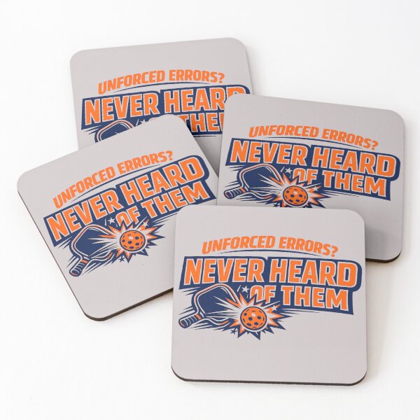 Item preview, Unforced Errors? Never Heard of Them – Pickleball Birthday Gift for Men designed and sold by Pickleball-Gift.