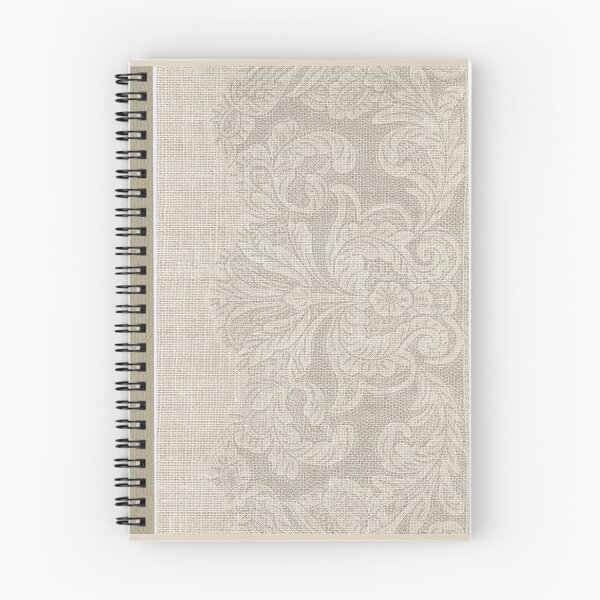Item preview, Lace Burlap Vintage Brown Rustic designed and sold by suivezmoi.