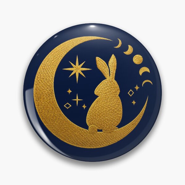 Item preview, Night Sky Silver Rabbits designed and sold by Konichiyawa.