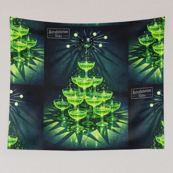 Item preview, The Uranium Glass Gala - Atomic Age designed and sold by bapupa.