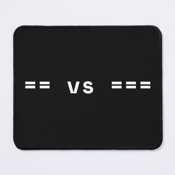 Item preview, Double Equals vs Triple Equals Developer Print designed and sold by Code  Monkeys.