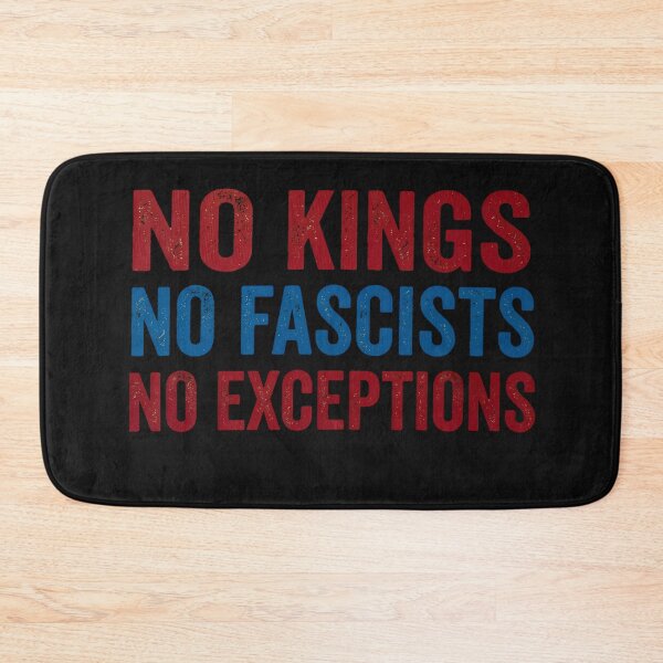 Item preview, No Kings No Fascists No Exceptions– Anti-Authoritarian T-shirt designed and sold by ViviWyco.