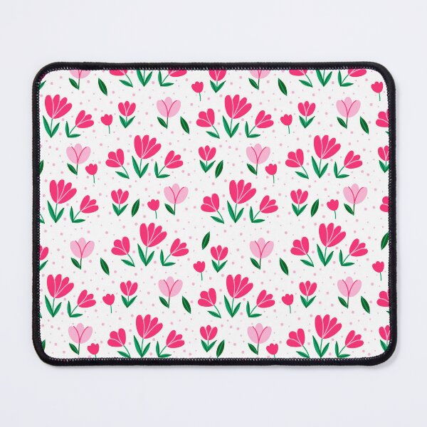 Item preview,  pink flowers on a white background designed and sold by burbura.
