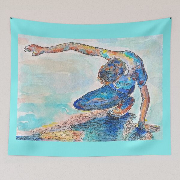 Item preview, Breakdancing with arm stretched out designed and sold by SHARON NAKAR.