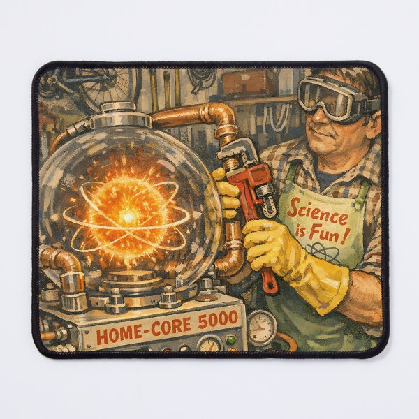 Item preview, The Backyard Fusion Reactor - Atompunk designed and sold by bapupa.