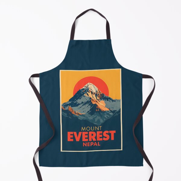 Item preview, A Pop Art Travel Print of Mount Everest - Nepal designed and sold by StudioRedKoala.