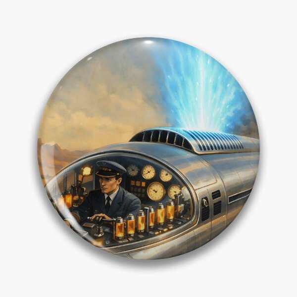 Item preview, The Fission-Powered Locomotive - Atompunk designed and sold by bapupa.