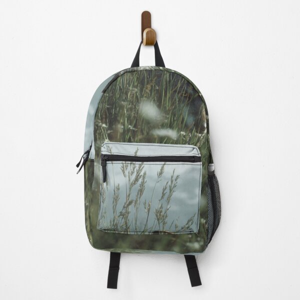Item preview, Wild Wolf Peeking Through Grass Mountain Nature designed and sold by NicolasGlowArt.