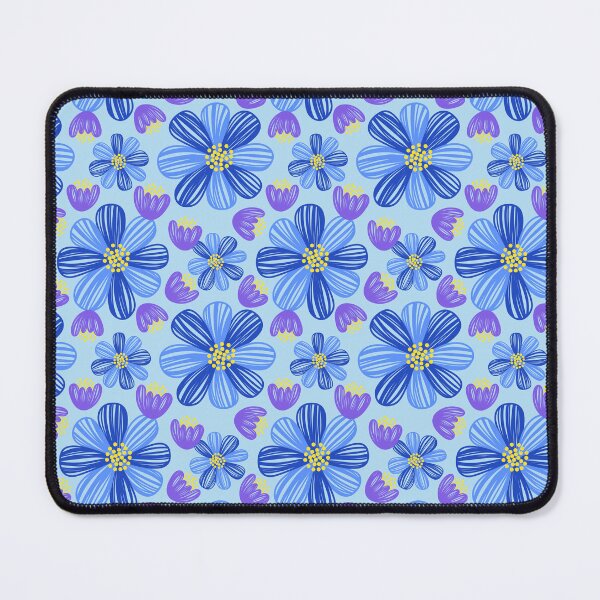 Item preview, 3633B - hepatica / violet blossoms pattern designed and sold by RouCouCou.
