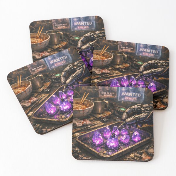 Item preview, The Memory-Broker’s Stall - Cyber-Dystopian designed and sold by bapupa.