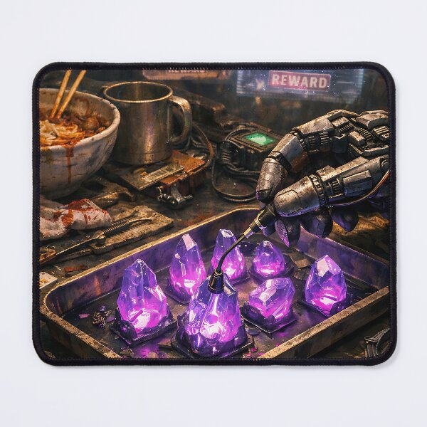 Item preview, The Memory-Broker’s Stall - Cyber-Dystopian designed and sold by bapupa.