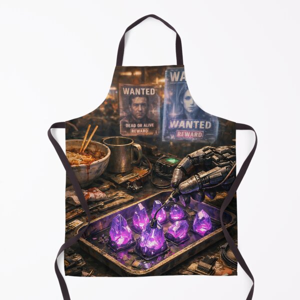 Item preview, The Memory-Broker’s Stall - Cyber-Dystopian designed and sold by bapupa.