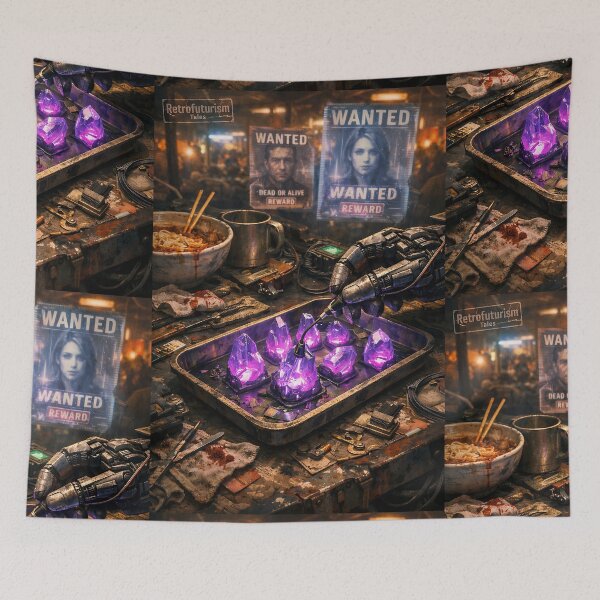 Item preview, The Memory-Broker’s Stall - Cyber-Dystopian designed and sold by bapupa.