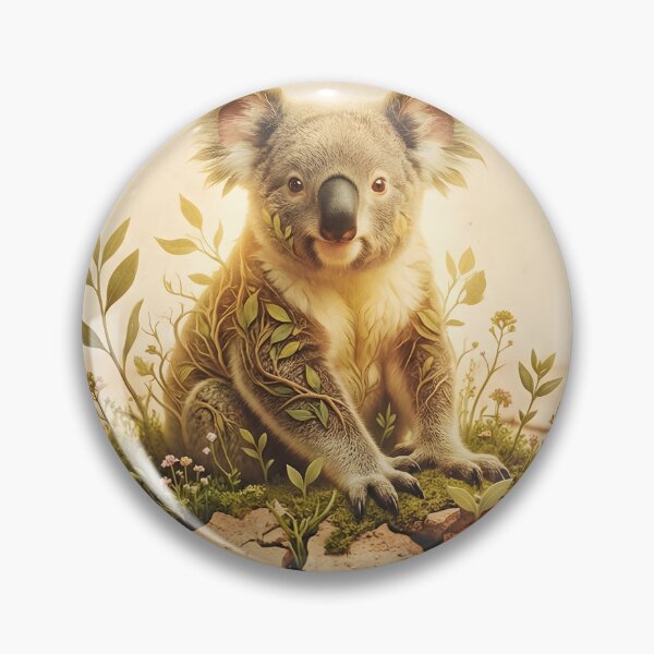 Item preview, Cute Koala Sitting on Dry Ground designed and sold by Koalangel.
