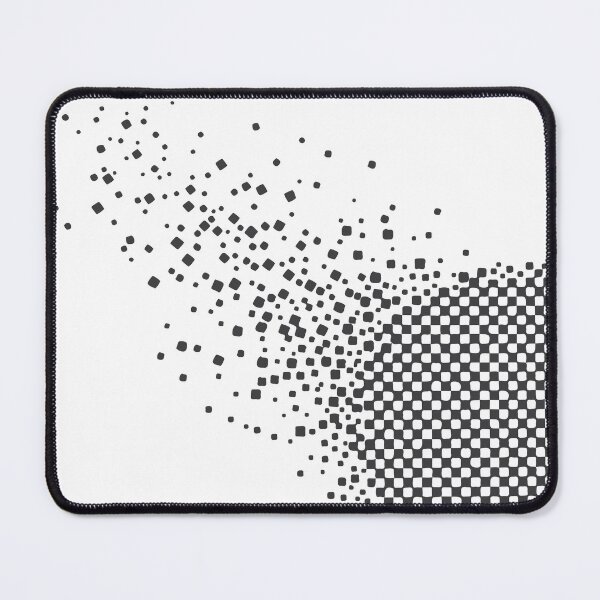 Item preview, Pixel Square Grid Disintegration Digital Blocks Breaking Apart Abstract Scatter Design designed and sold by Dejbar.