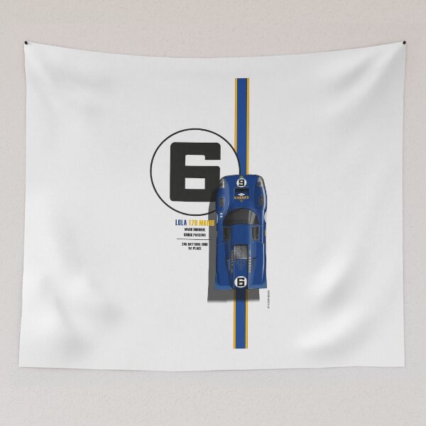 Item preview, Lola T70 Sunoco No. 6 designed and sold by Theodor Decker.