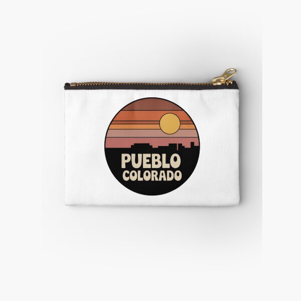 Item preview, Pueblo Colorado: Brown Desert Mesa Sunset Badge designed and sold by CircinusStore.