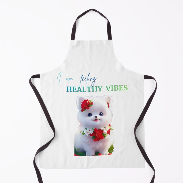 Item preview, I  AM  FEELING  HEALTHY  VIBES  QUOTED  CUTE  PRODUCTS  TO  ATTRACT  GOOD  HEALTH designed and sold by Brewgoodness.