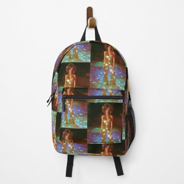 Item preview, Beautiful stylised portrait of a 70's Disco queen dancer girl pinup girl posing designed and sold by Vintage Designs +.