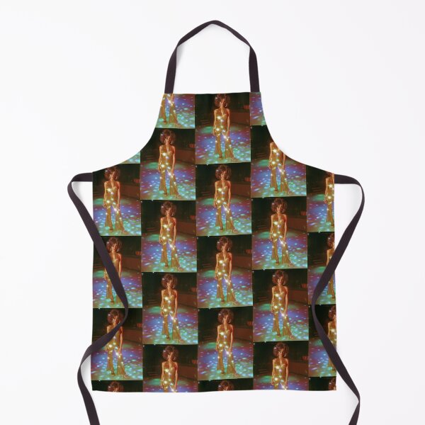 Item preview, Beautiful stylised portrait of a 70's Disco queen dancer girl pinup girl posing designed and sold by Vintage Designs +.