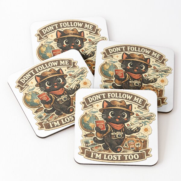 Item preview, A Lost Black Cat: Don't Follow Me designed and sold by Cat-loveparttime.