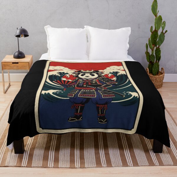 Item preview, Samurai Panda Warrior Japanese Style Wave  designed and sold by JordynLadukeg65.