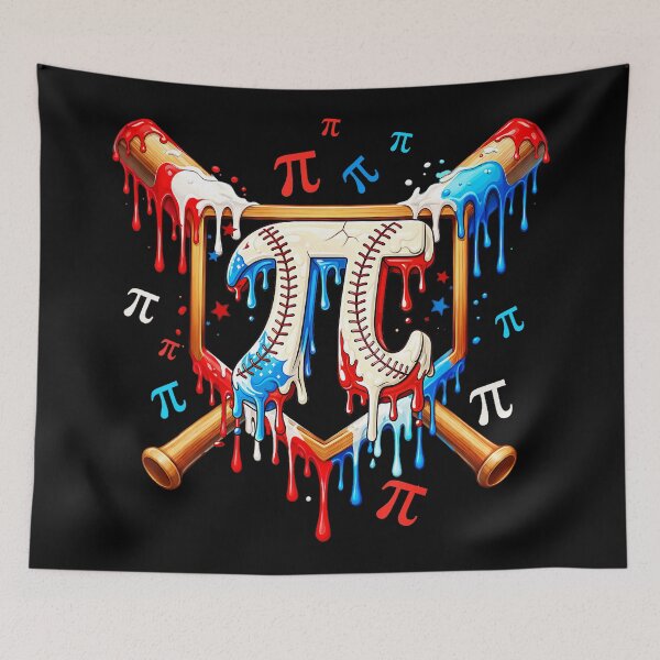 Item preview, Pi Day Baseball 3.14 Drip Funny Math Kids Style designed and sold by miaa-artistshop.