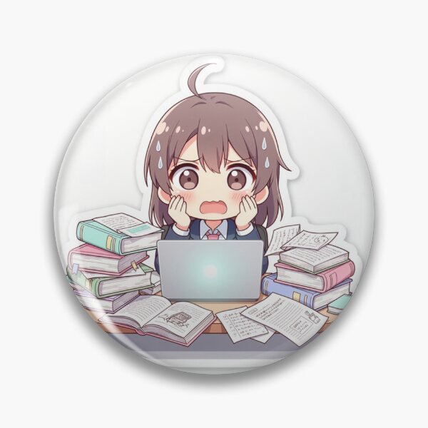 Item preview, Trying My Best Funny Student Meme Sticker designed and sold by CozyCramStudio.