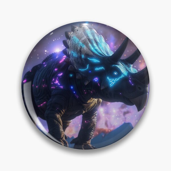 Item preview, Cosmic Triceratops Nebula Art designed and sold by QuantumDrift.