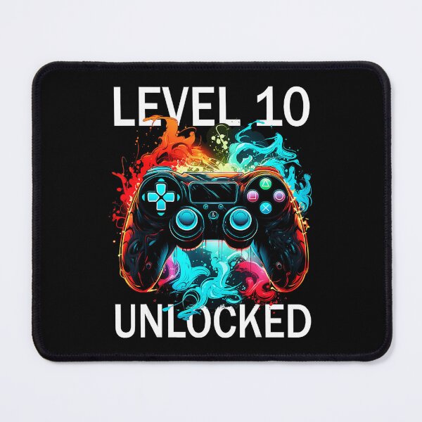 Item preview, Level 10 Unlocked Gamer Birthday Controller designed and sold by FGTV2021.