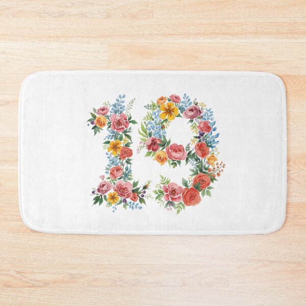 Item preview, 19th birthday flowers  watercolor. designed and sold by uunaa.