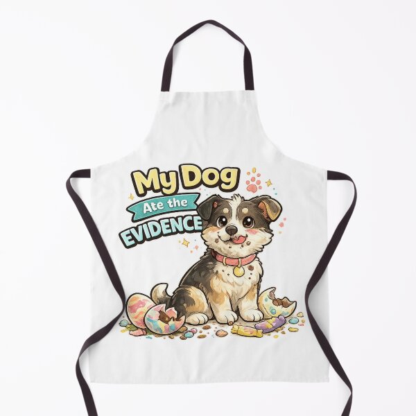 Item preview, My Dog Ate the Evidence Funny Easter Dog Design designed and sold by StyleLap.