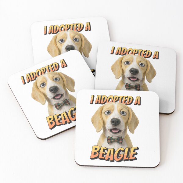 Item preview, I Adopted a Beagle (Lemon Beagle) designed and sold by PhatFelix.
