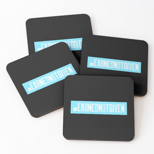 Item preview, #EarnedNotGiven Hashtag T-Shirt designed and sold by DwishOriginals.