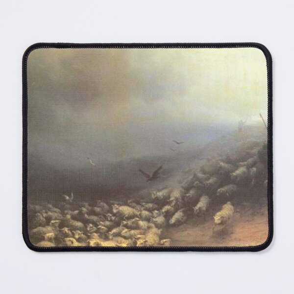Item preview, Flock of sheep at gale designed and sold by SharonTheFirst.