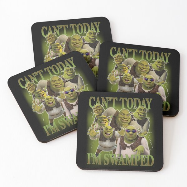 Item preview, Funny Can't Today I'm Swamped and Fiona Funny Shrek Sassy designed and sold by HokutoKaiStore.