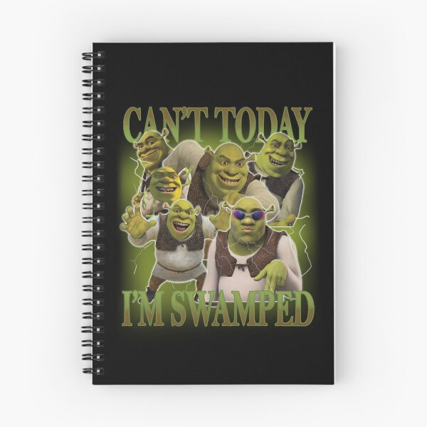 Item preview, Funny Can't Today I'm Swamped and Fiona Funny Shrek Sassy designed and sold by HokutoKaiStore.
